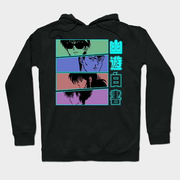 Spirit Detective Squad Hoodie by Planet of Tees